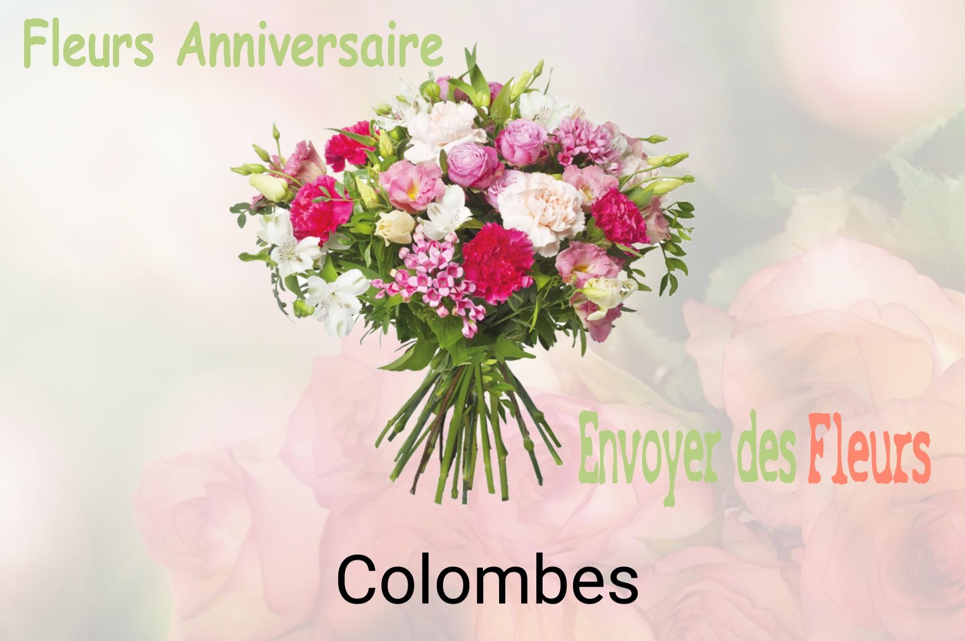 Bouquet de fleurs d’anniversaire livré à Colombes